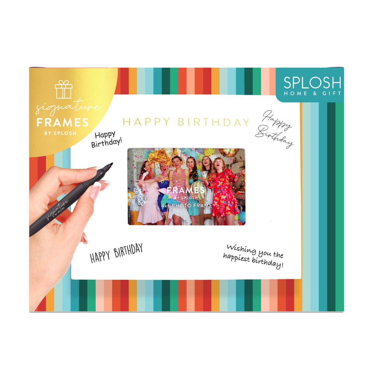Signature Frame - Happy Birthday