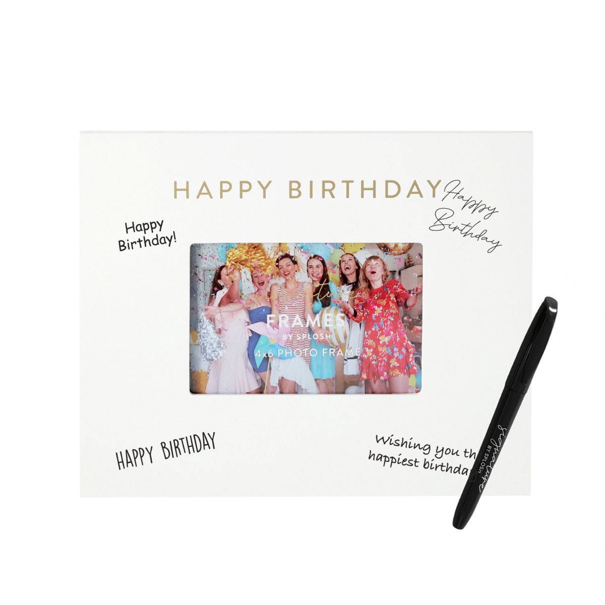 Signature Frame - Happy Birthday
