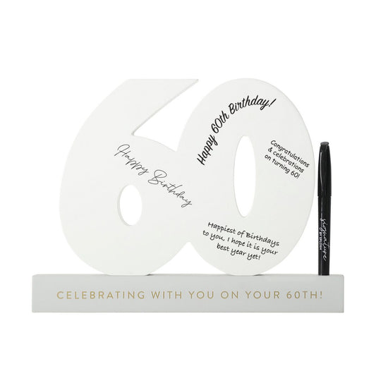 Signature Number - 60th Birthday