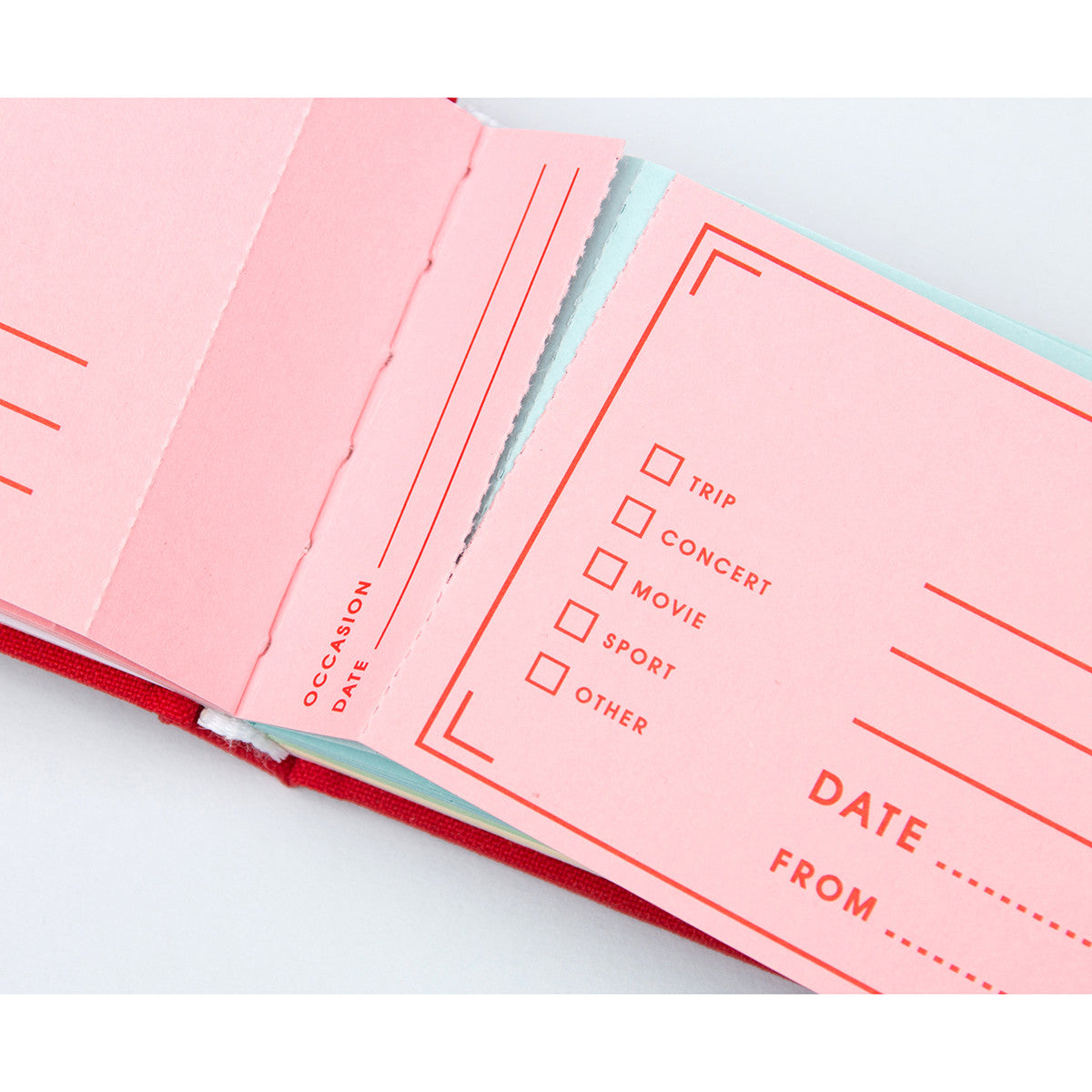 Suck UK Ticket Book