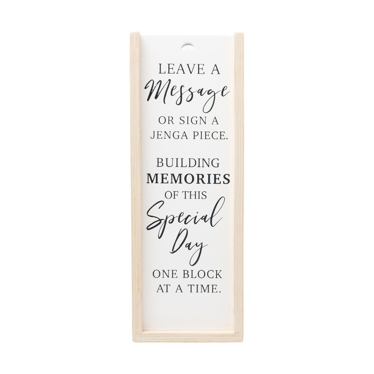 Wedding Signature Jenga Set