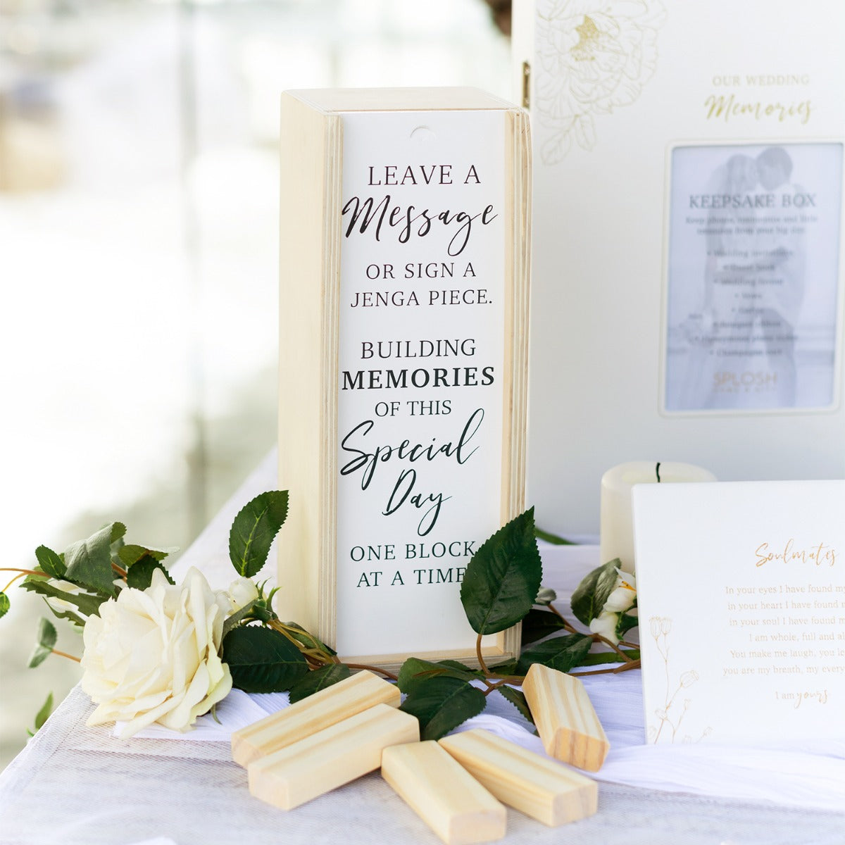 Wedding Signature Jenga Set