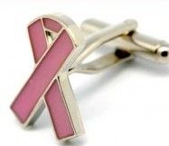 Pink Ribbon cufflinks