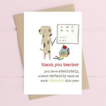 Teacher Greeting Card