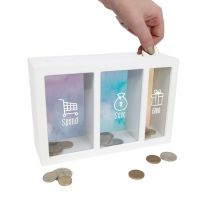 Spend, Save, Give Money Box
