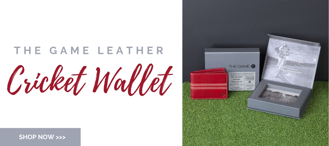 The Game Cricket Wallet